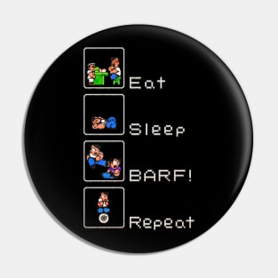 Eat Sleep BARF! Repeat Pin