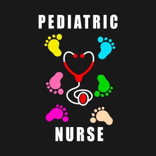 Pediatric Nurse Cute Gift Idea T-Shirt