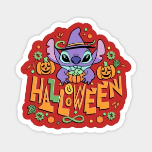 Halloween Stitch Magnet