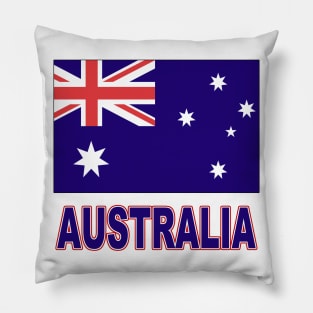 The Pride of Australia - Australian Flag Design Pillow