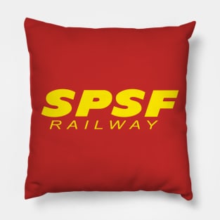 SPSF Railway Yellow Logo Pillow