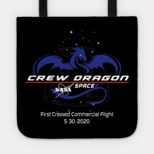 Crew Dragon Module Stars Crewed Flight Tote