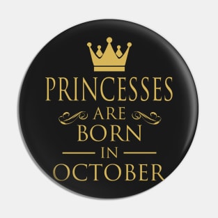 PRINCESS BIRTHDAY PRINCESSES ARE BORN IN OCTOBER Pin