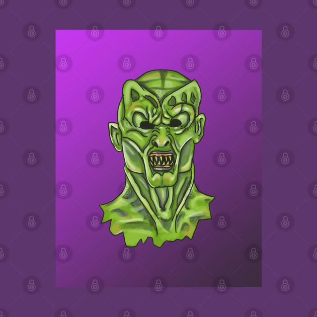 Goosebumps- Haunted Mask by tesiamarieart