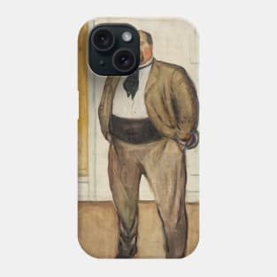 Consul Christen Sandberg by Edvard Munch Phone Case