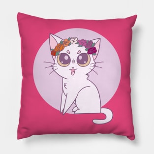Subtle Lesbian Pride Cat Pillow