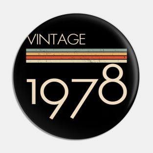 Vintage Classic 1978 Pin