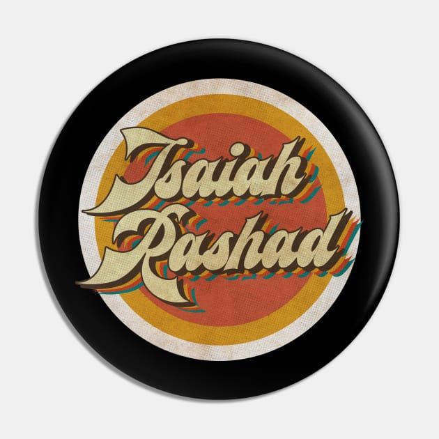 circle vintage Isaiah Rashad Pin by KewanAlasStore