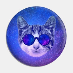 Galaxy Cat Pin