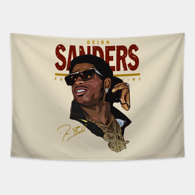 Deion Sanders / Prime Time Tapestry by Ecsa