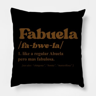 fabuela abuela grandma grandmother granny Pillow