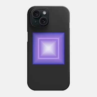 A purple square Phone Case