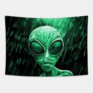 Planet X Aliens Sci-Fi NFT Collection Tapestry