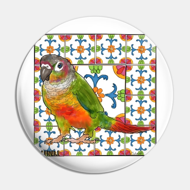 Conure Talavera Pin by kschowe