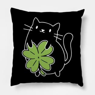 Lucky Black Cat Pillow