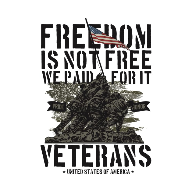 Army veterans Freedom is not free by D3monic