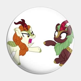 Autumn Blaze mad at Cinder Glow Pin