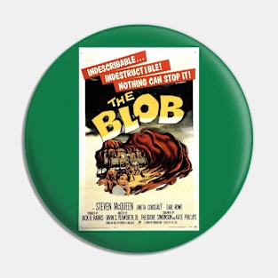 Vintage Movie - The Blob poster Pin