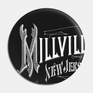 Vintage Millville, NJ Pin