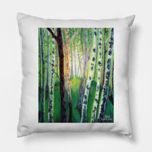 'Blue Ridge Rumination #15' Pillow