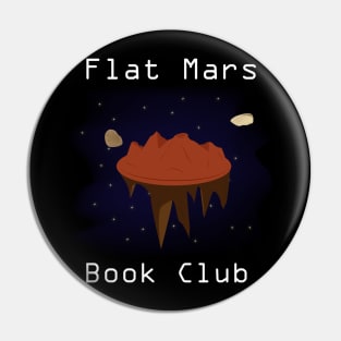 Flat Mars Book Club Pin