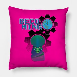 Persius Vagg - Alien And Doomsday Clock Pillow