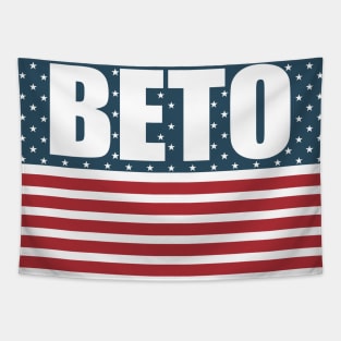 Beto 2020 Election American Flag Tapestry