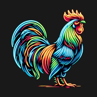 Colorful Rooster T-Shirt