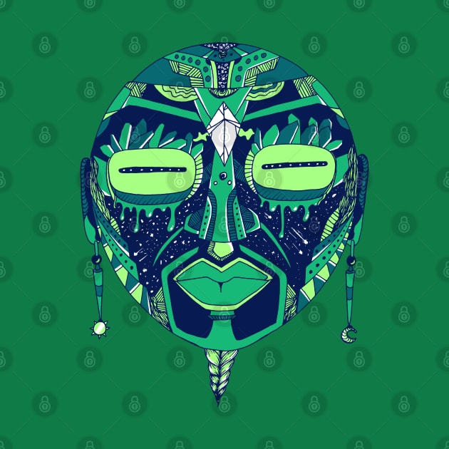 Ngreen African Mask 2 by kenallouis