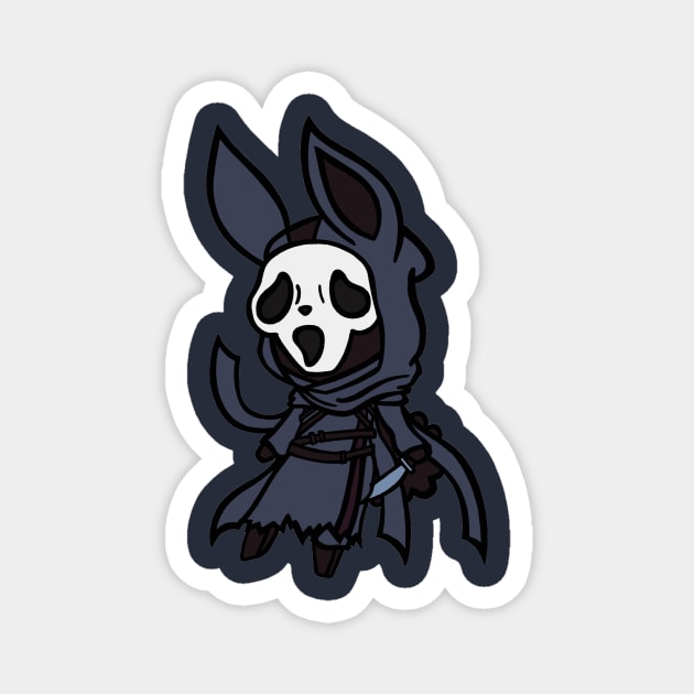Horror Buns - Ghosty Magnet by ScribbleSketchScoo