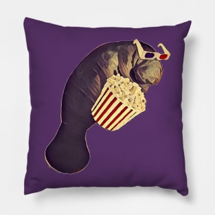 Purple logo Pillow