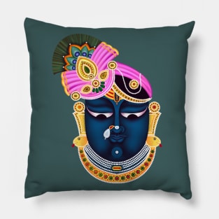 Shreenath jee Pichwai art Pillow