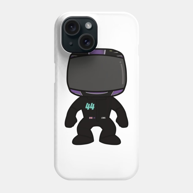 Lewis Hamilton Custom Bobblehead - 2022 Season Phone Case by GreazyL