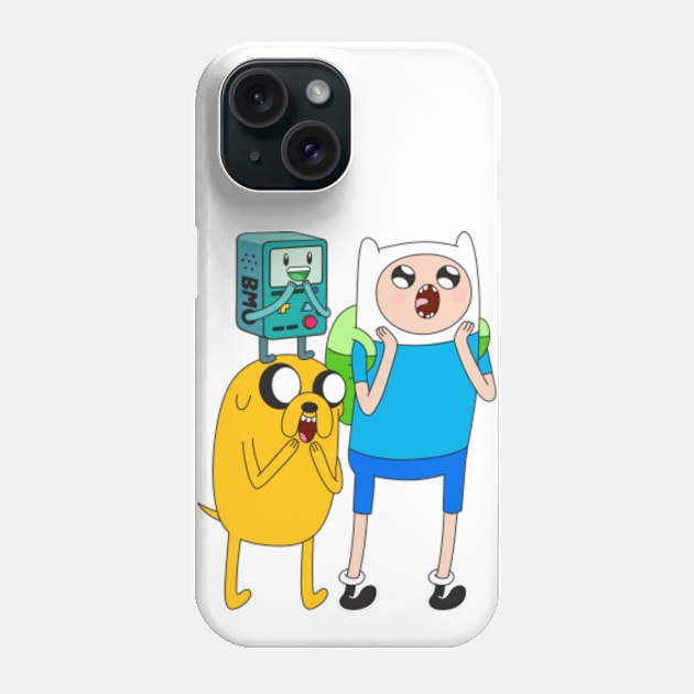 Finn Jake BMO Phone Case by Plushism