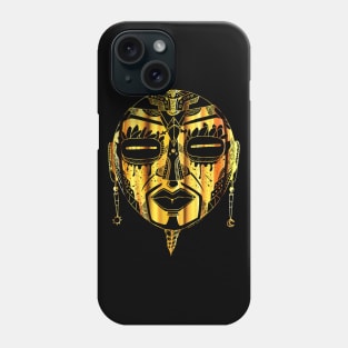 African Mask 2 - Gold Edition Phone Case