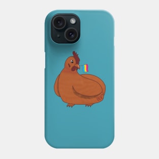 Charlise The Pansexual Pride Chicken Phone Case