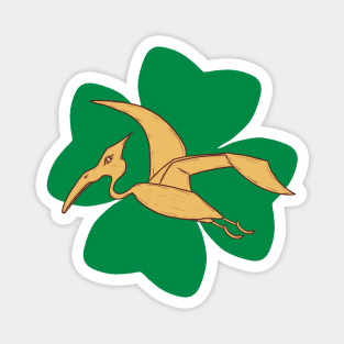 Shamrock dino Magnet