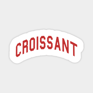 Croissant (red) Magnet