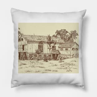Restored Barn Home Pillow