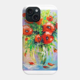 Bouquet of poppies Phone Case