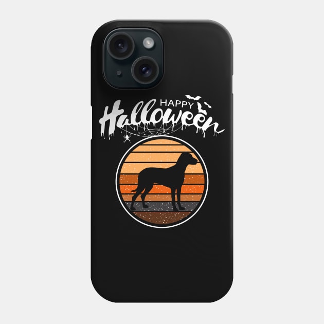 Funny Happy Halloween Beautiful Vizsla Men Women Kids Gift Phone Case by mlleradrian