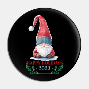 Christmas cute gnome 2023 Pin