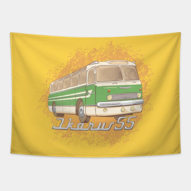 Ikarus55 Green Tapestry by Rover