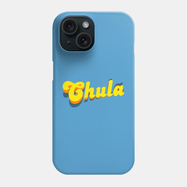Chula - Hot Female - Yellow Design Phone Case by verde