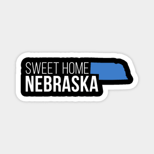 Nebraska Sweet Home Magnet