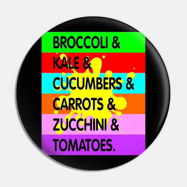 Veggie List Pin by batinsaja