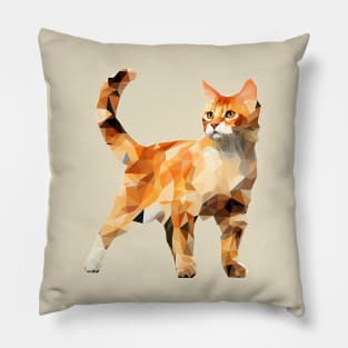 Origami Cute Kitten Pillow