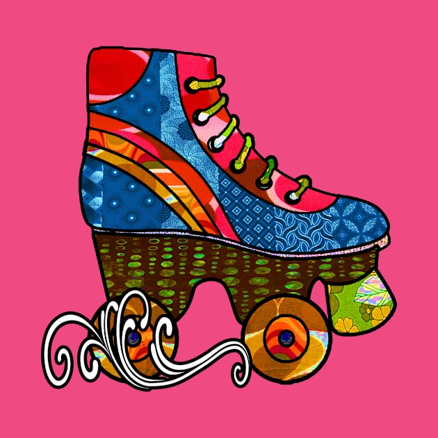 Roller Skate in Motion by artbyomega