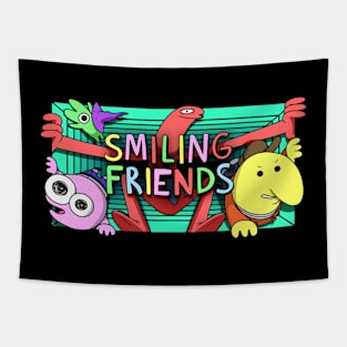 Smiling Friends x Adult Swim Tapestry