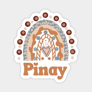 Pilipinas Pinay cute rainbow Magnet